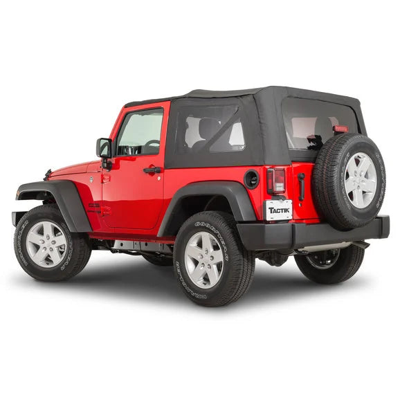 TACTIK Replacement Soft Top for 07 18 Jeep Wrangler JK