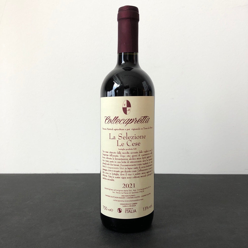 ZEV ROVINE 2021 Collecapretta 'La Selezione Le Cese' Sangiovese Umbria IGT, Italy