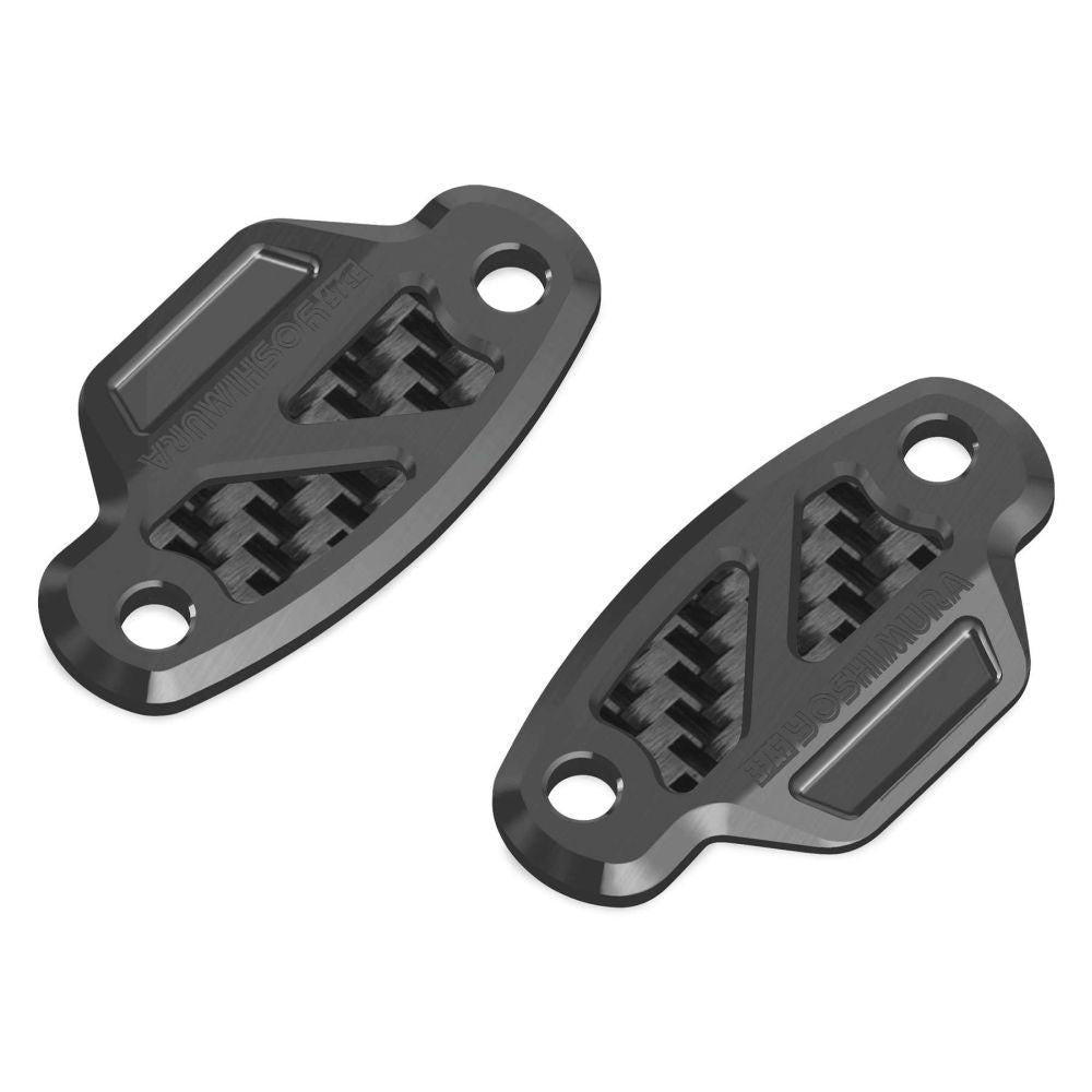 Yoshimura Works Edition Mirror Hole Caps Grey   900HA141800