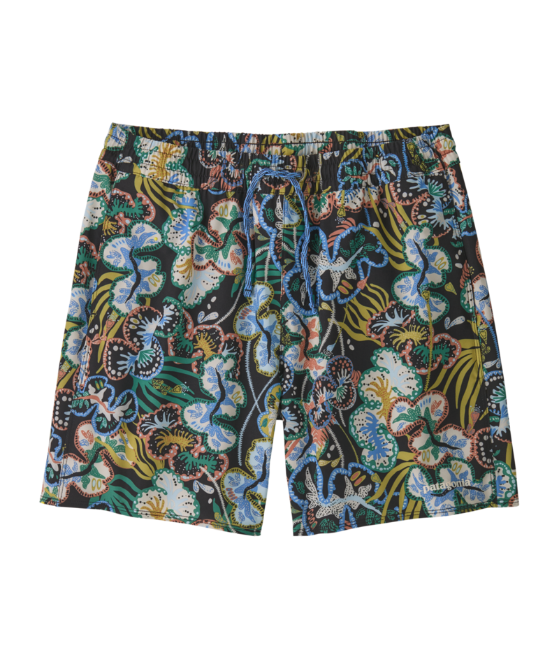Patagonia Hydropeak Volley 16 in Boardshorts Undersea: Black