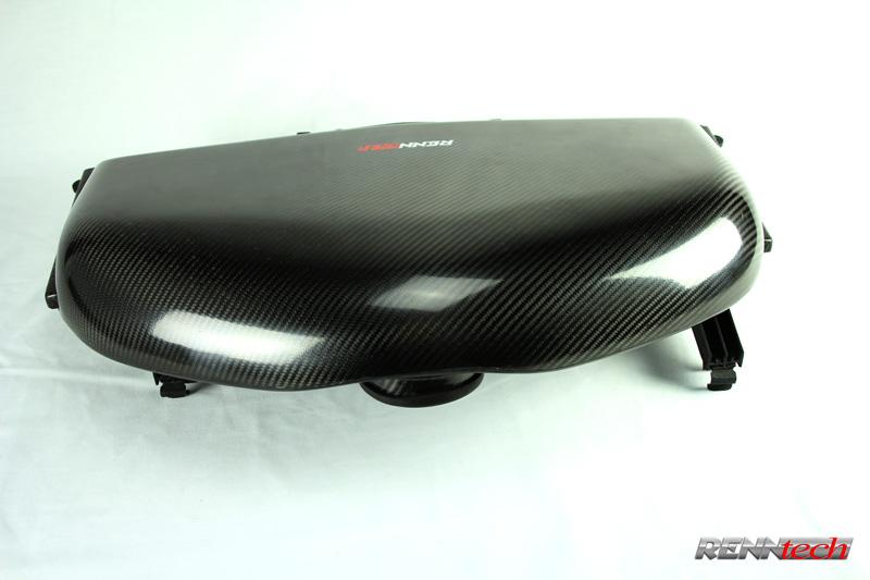 RENNtech Carbon Fiber Bubble Top Airbox for V8 (M113 Engines) For Mercedes Benz E 320 2003 2009
