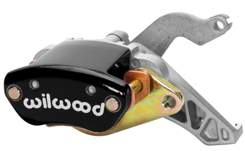 Wilwood Caliper MC4 Mechanical R/H   Black w/ Logo 1.19in Piston .81in Disc