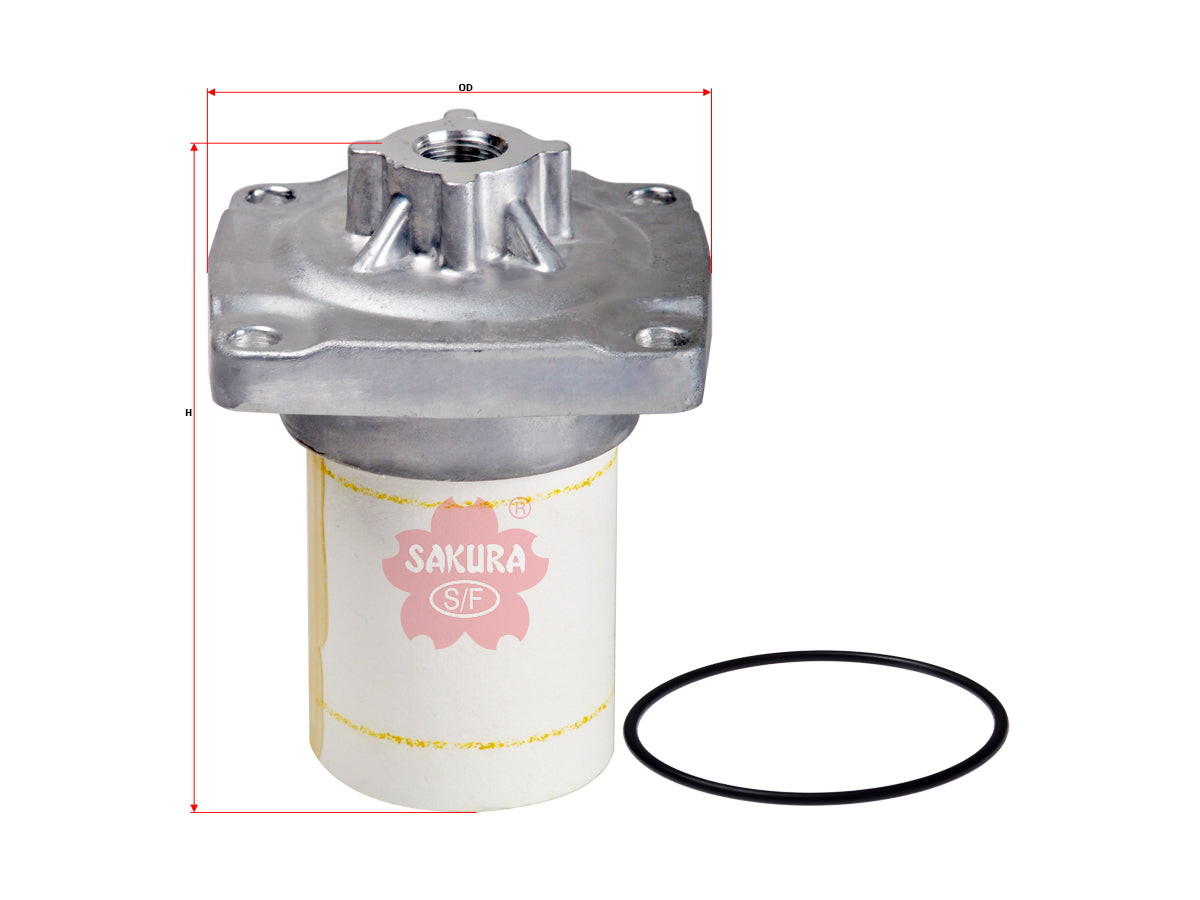 SAKURA Fuel Filter for Toyota Hilux, Fortuner 1GDFTV 2.8L Diesel 23390 0E010, R2885P