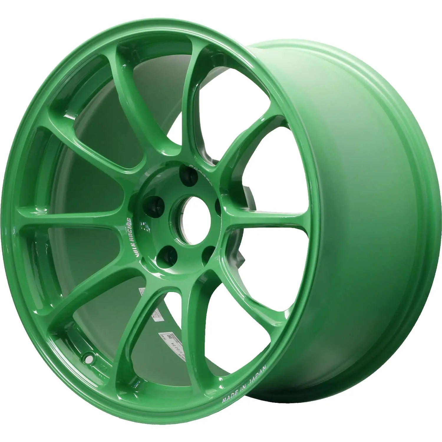 Volk Racing ZE40 Wheel 18x10.5 5x114.3 24mm GT Green