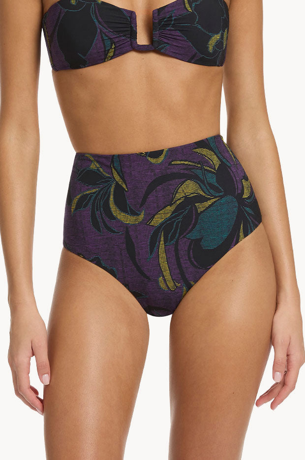 JETS Midnight Tropical High Waist Pant