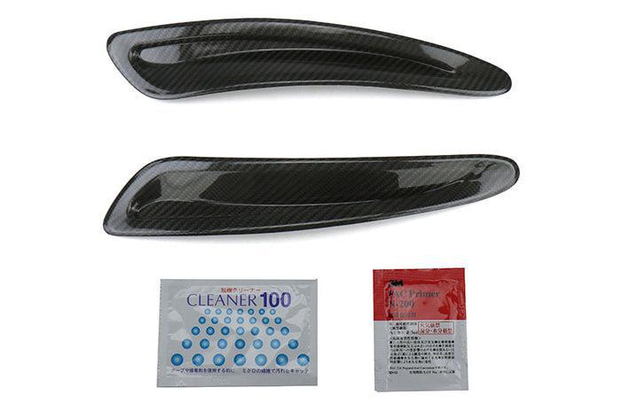 OLM LE Carbon Fiber Hood Duct Covers Toyota Supra 2020 2024   A.70124.1