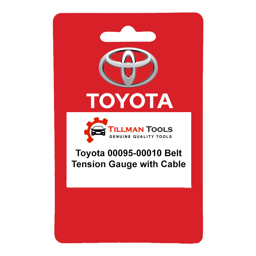TOYOTA EQUIPMENT TOOLS Toyota 00095 00010 Belt Tension Gauge with Cable