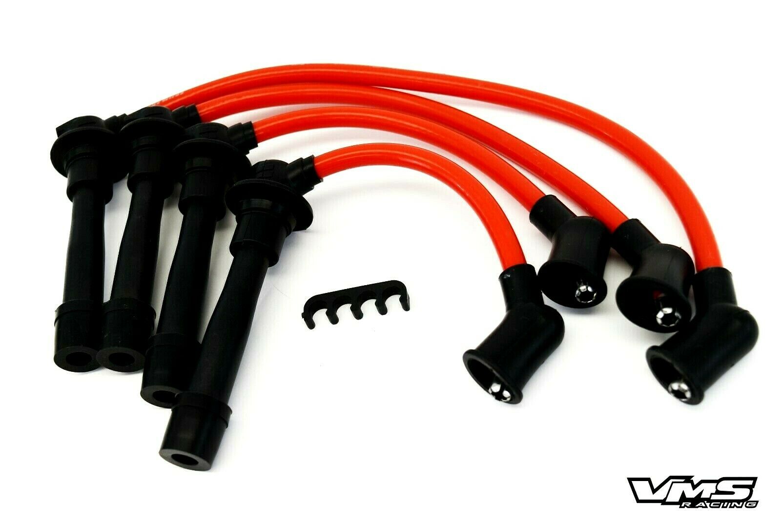 VMS RACING 1990 2000 MAZDA MIATA MX 5 10.2MM SPARK PLUG IGNITION WIRE SET FOR EITHER THE 1.6 OR 1.8 ENGINE / PART # WIMX90