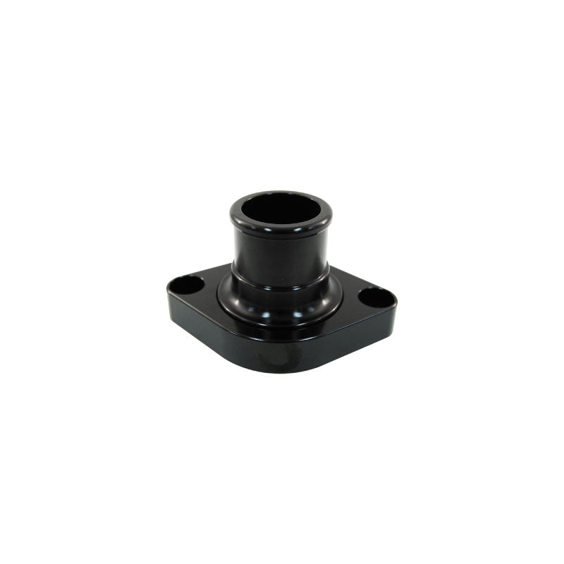 CAL CUSTOM SBC BBC Black Anodised Aluminium Straight Up Water Neck Thermostat Housing 350 454