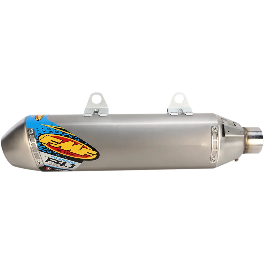 FMF Factory 4.1 RCT Muffler   Anodized Titanium 045596
