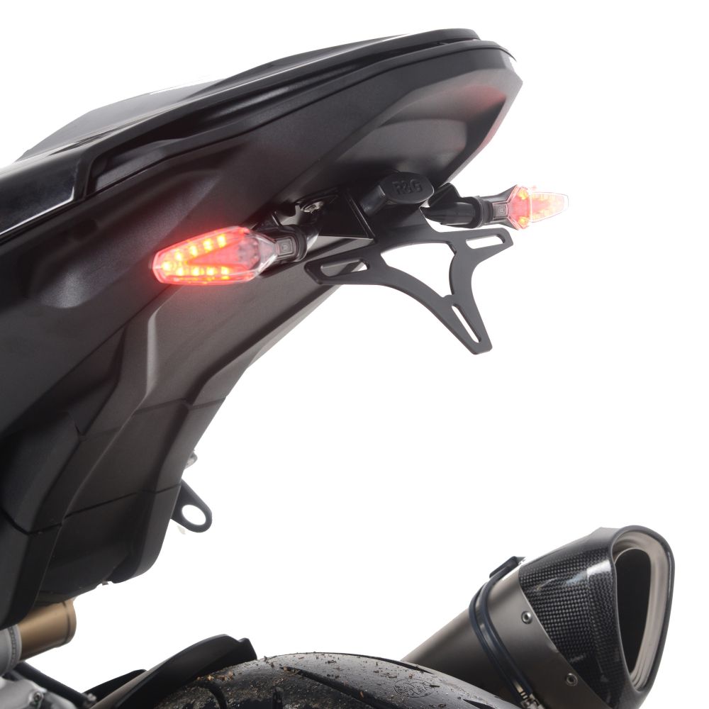 R&G Racing Black Tail Tidy License Plate Holder For 2023 2024 BMW M1000R