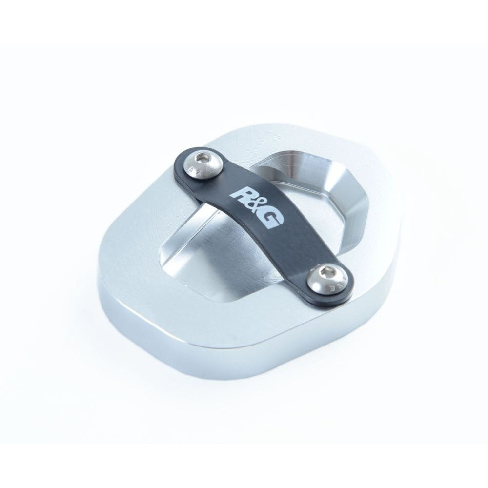 R&G Racing Silver Kickstand Shoe For 2015 2019 BMW S1000XR PKS0082SI