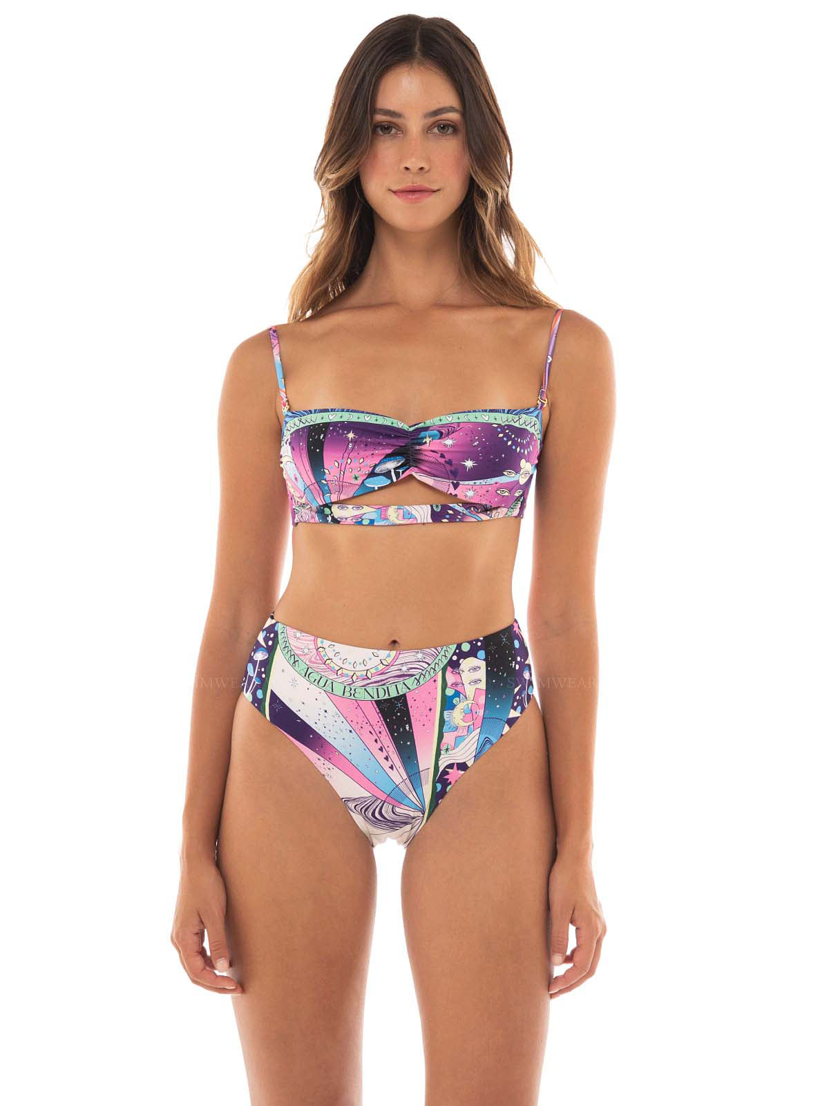 AGUA BENDITA Fuzzy Zoe Bikini