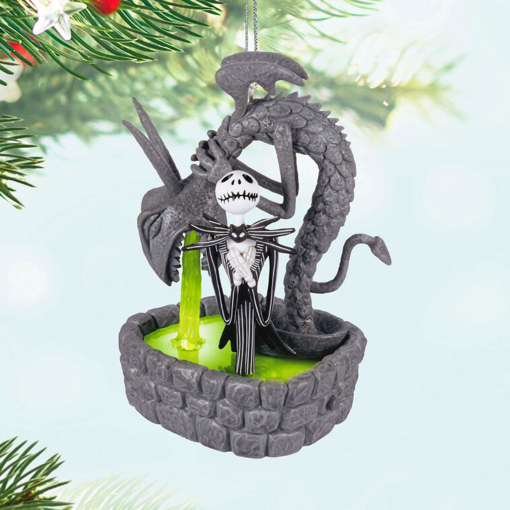 HALLMARK CARDS Hallmark : 2025 Keepsake Disney Tim Burton's The Nightmare Before Christmas This Is Halloween Ornament With Light (350)