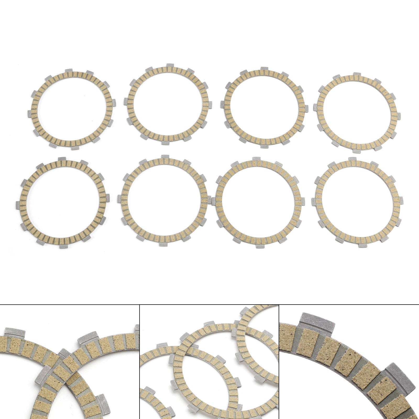 VIPIH Clutch Friction Plate Kit for Kawasaki ZX900 Ninja 900 1984 1986 13088 1013