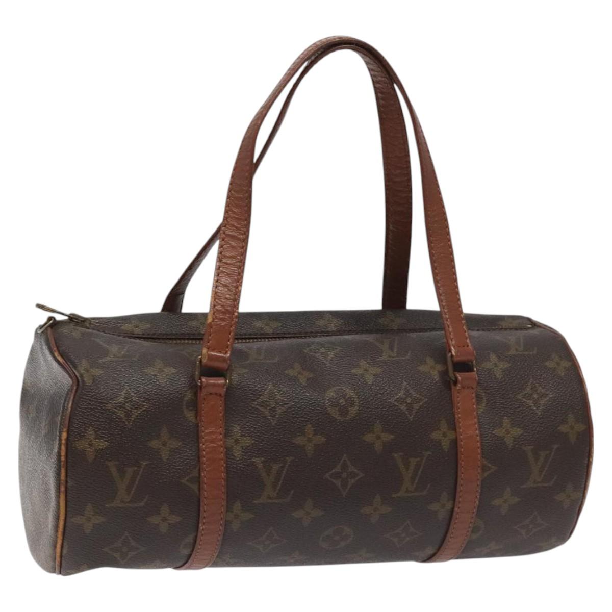 LOUIS VUITTON Monogram Papillon 30 Hand Bag M51385 LV Auth 115382