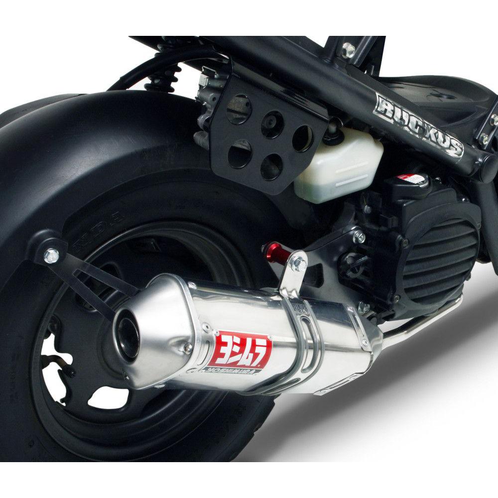 Yoshimura RUCKUS/ZOOMER 03 17 RACE TRC STAINLESS FULL EXHAUST, W/ STAINLESS MUFFLER
