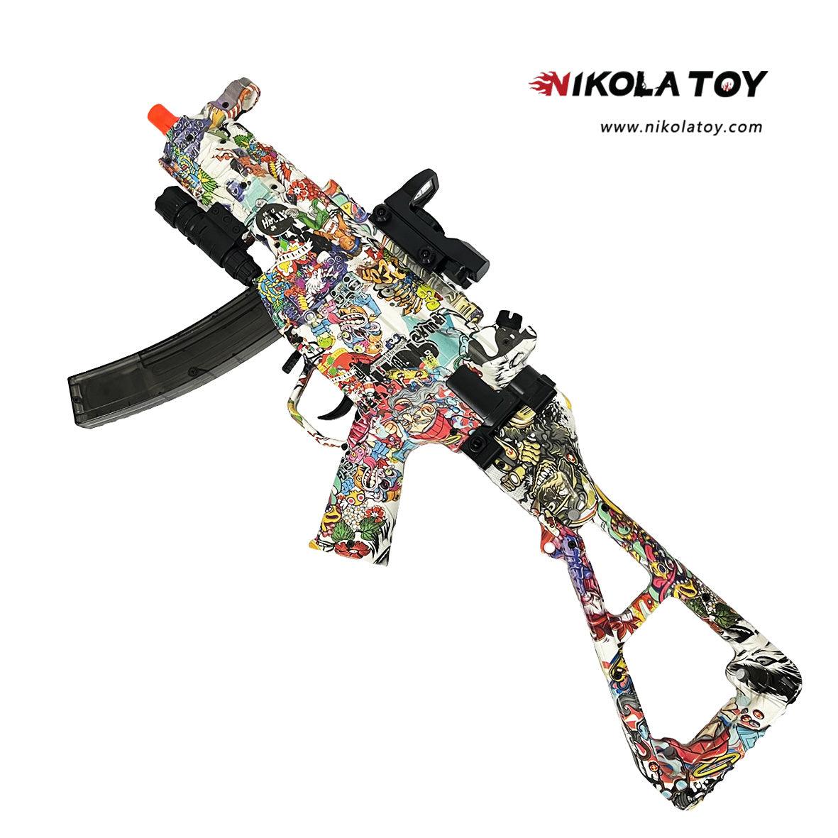 NIKOLA TOY NIKOLATOY® High performance nylon graffiti MP5 Gel Blaster