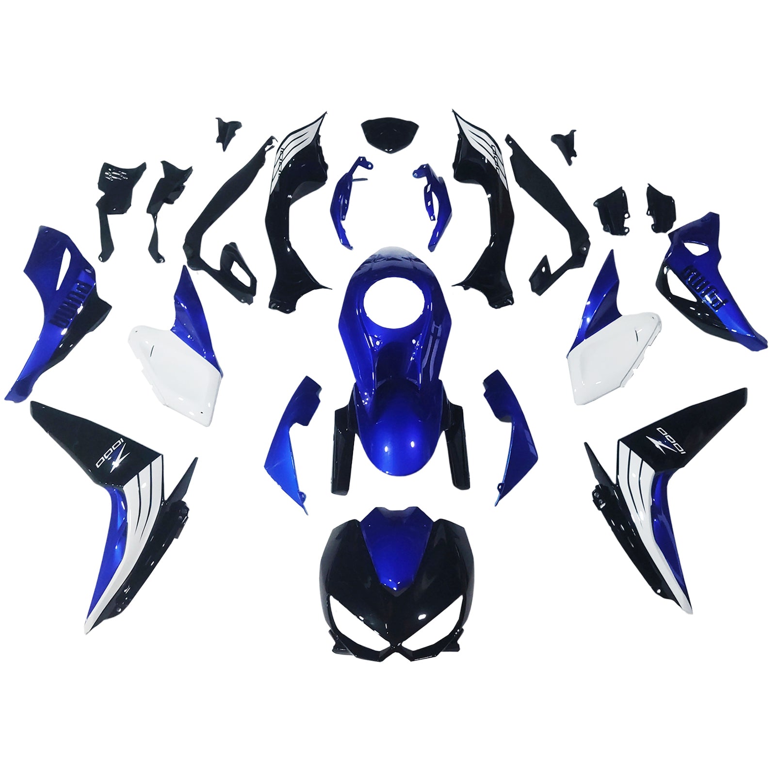 VIPIH Kawasaki Z1000 2014 2017 Fairing Kit Bodywork Plastic ABS