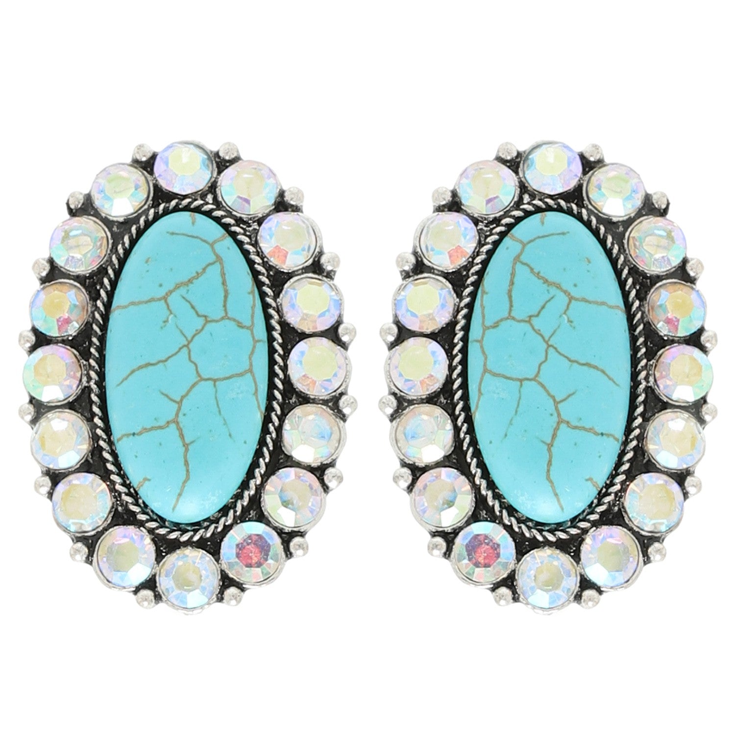 SOMETHING SPECIAL Southwestern Charm Turquoise Stone Earrings
