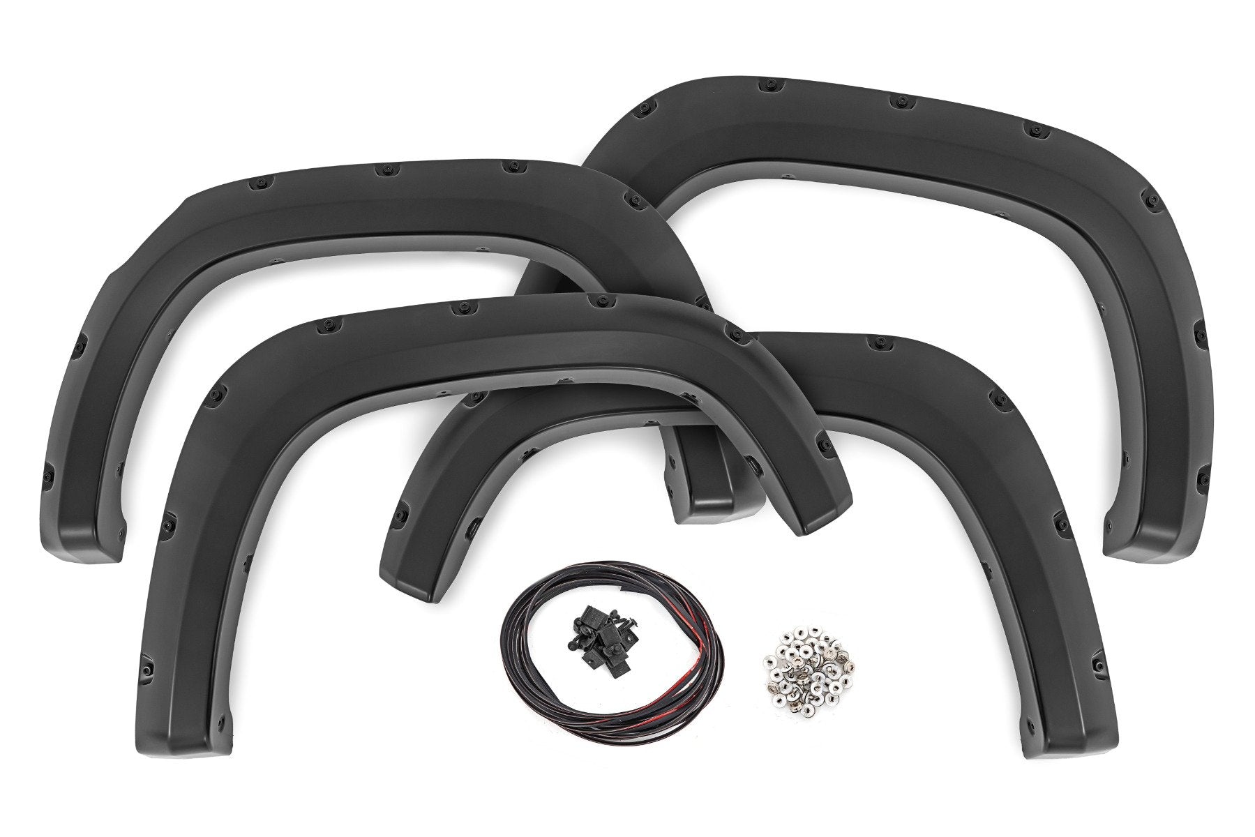 ROUGH COUNTRY Pocket Fender Flares   Chevy Colorado 2WD/4WD (2023 2025)   F C12311