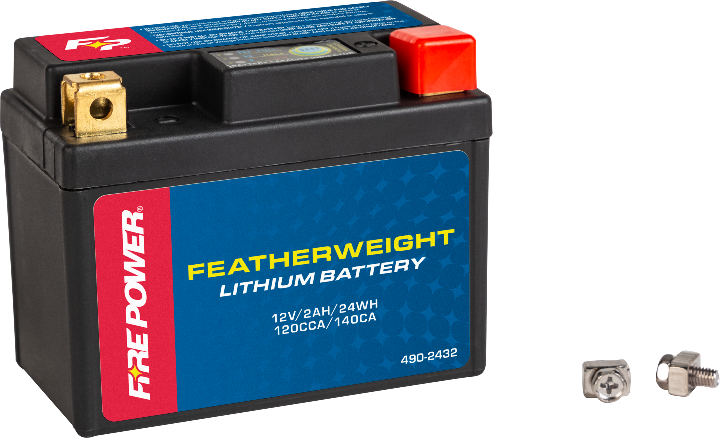 FIRE POWER FEATHERWEIGHT LITHIUM BATTERY 120 CCA 12V/24WH