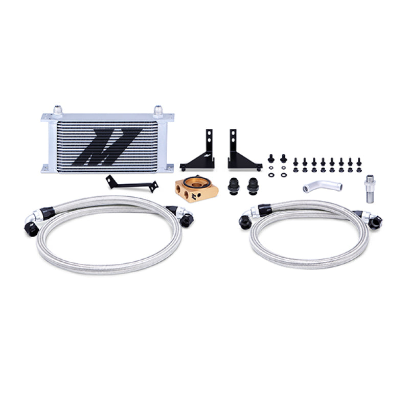 Mishimoto 14 16 Ford Fiesta ST Thermostatic Oil Cooler Kit   Silver