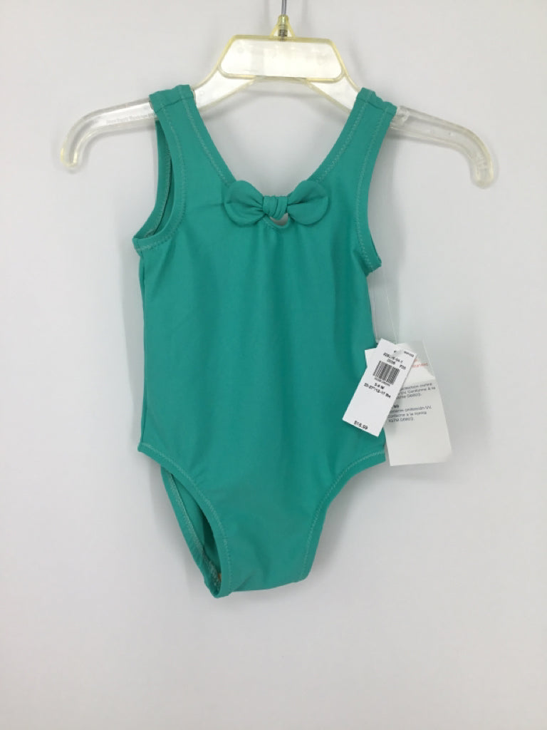 Old Navy Child Size 3 6 Months Green Swimwear   girls