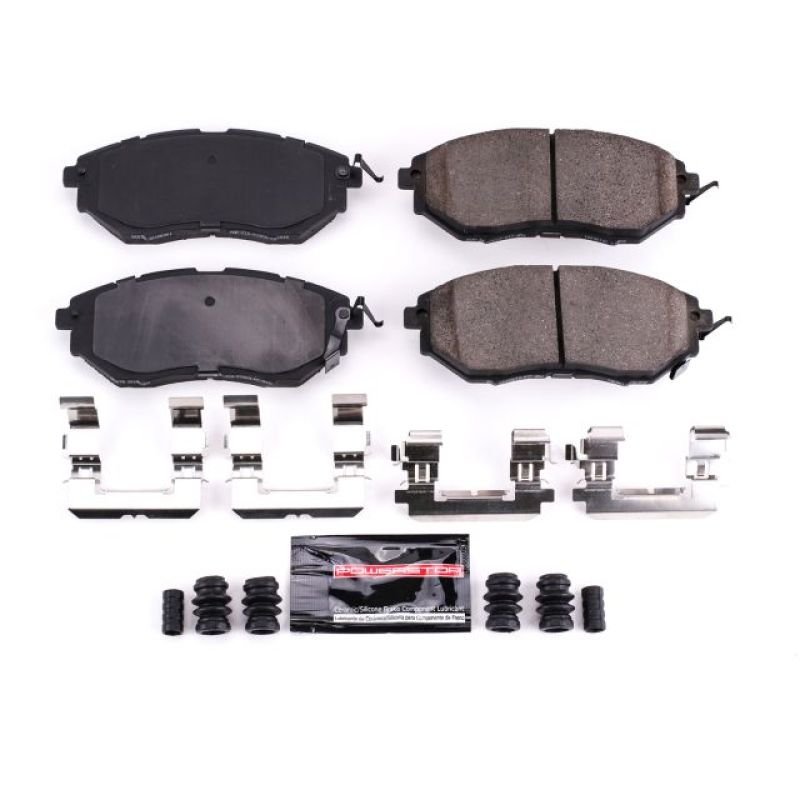POWERSTOP Power Stop 06 07 Subaru B9 Tribeca Front Z23 Evolution Sport Brake Pads w/Hardware