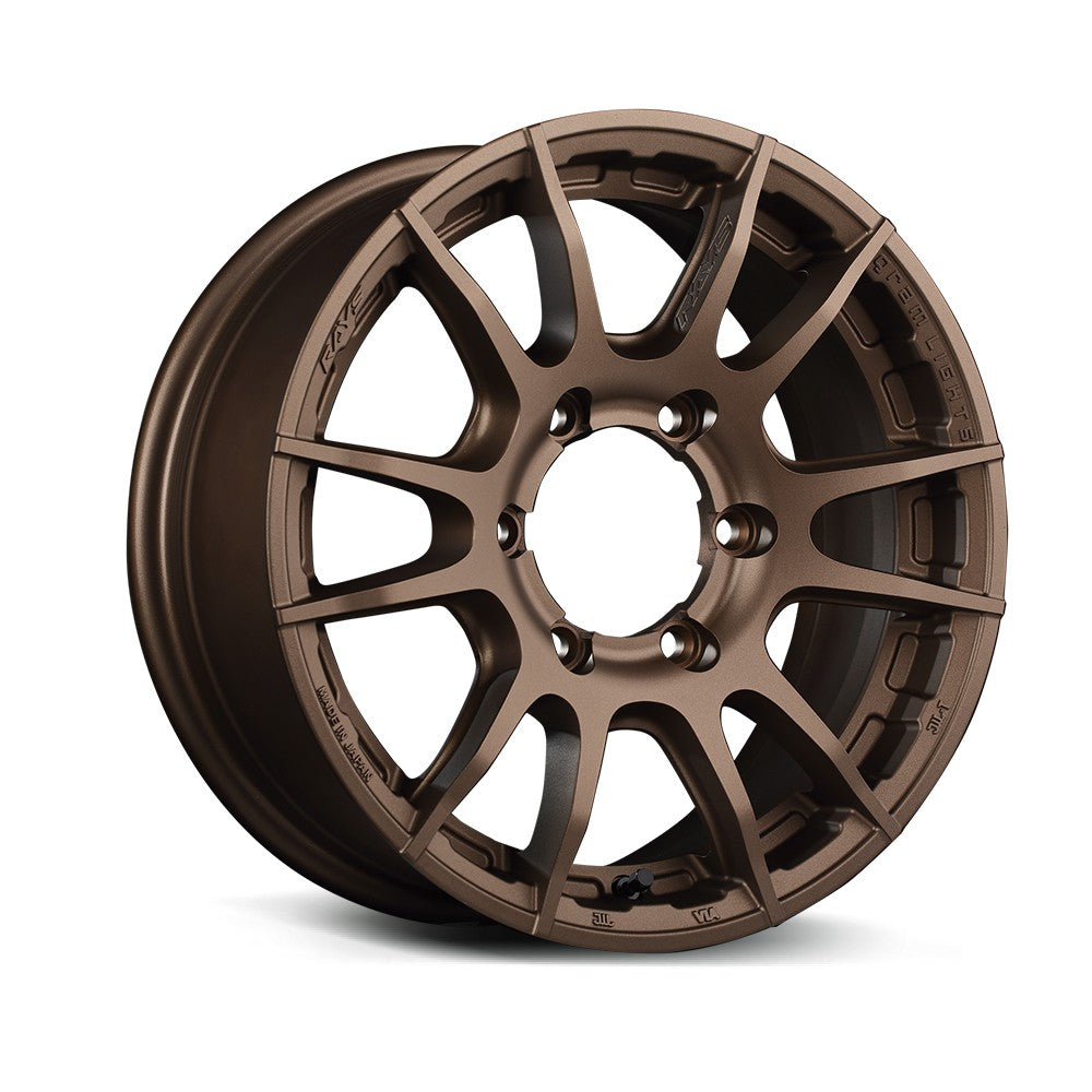 TORQUEGT Rays Gram Lights 57XR X Alloy Wheel   16x6.5 ET38 6x139.7 Dark Bronze