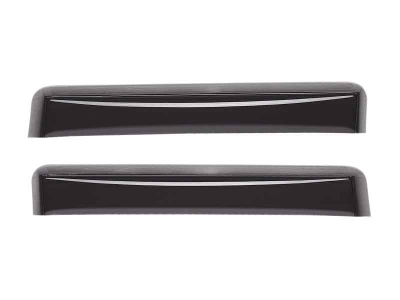 WeatherTech 12 14 Toyota Prius C Rear Side Window Deflectors   Dark Smoke