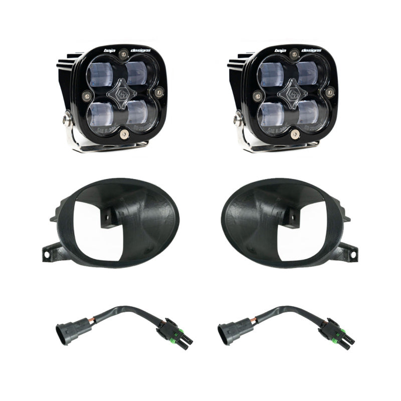 Baja Designs 19 22 Mercedes Sprinter 1500/2500/3500 Squadron SAE Fog Pocket Light Kit