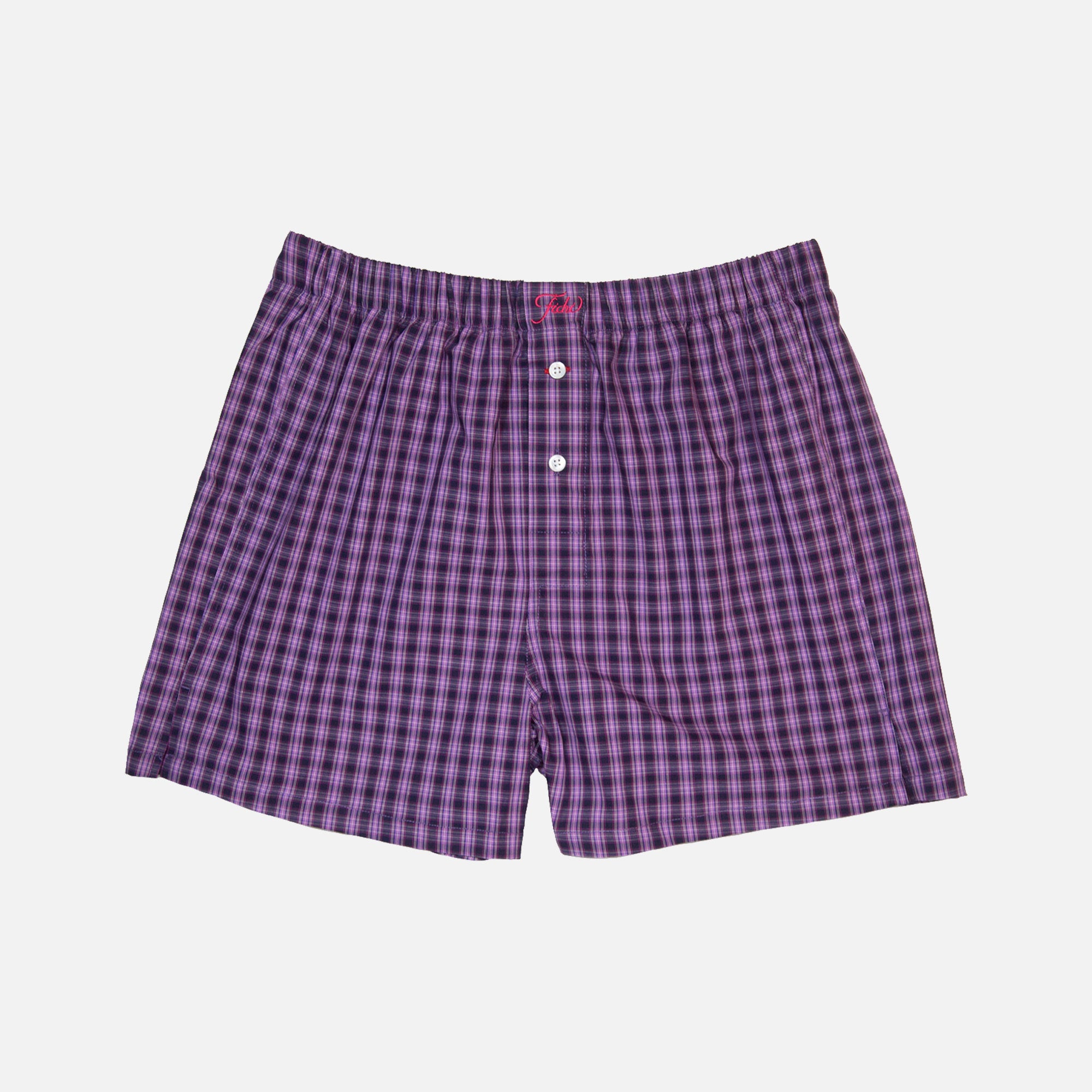 FICHI Shorts Grape Check