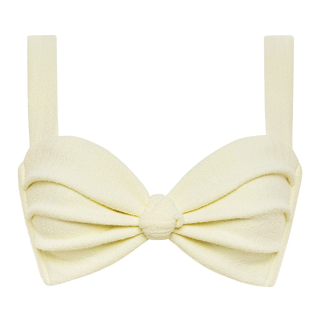 MONTCE Buttercream Rib Hayden Bikini Top