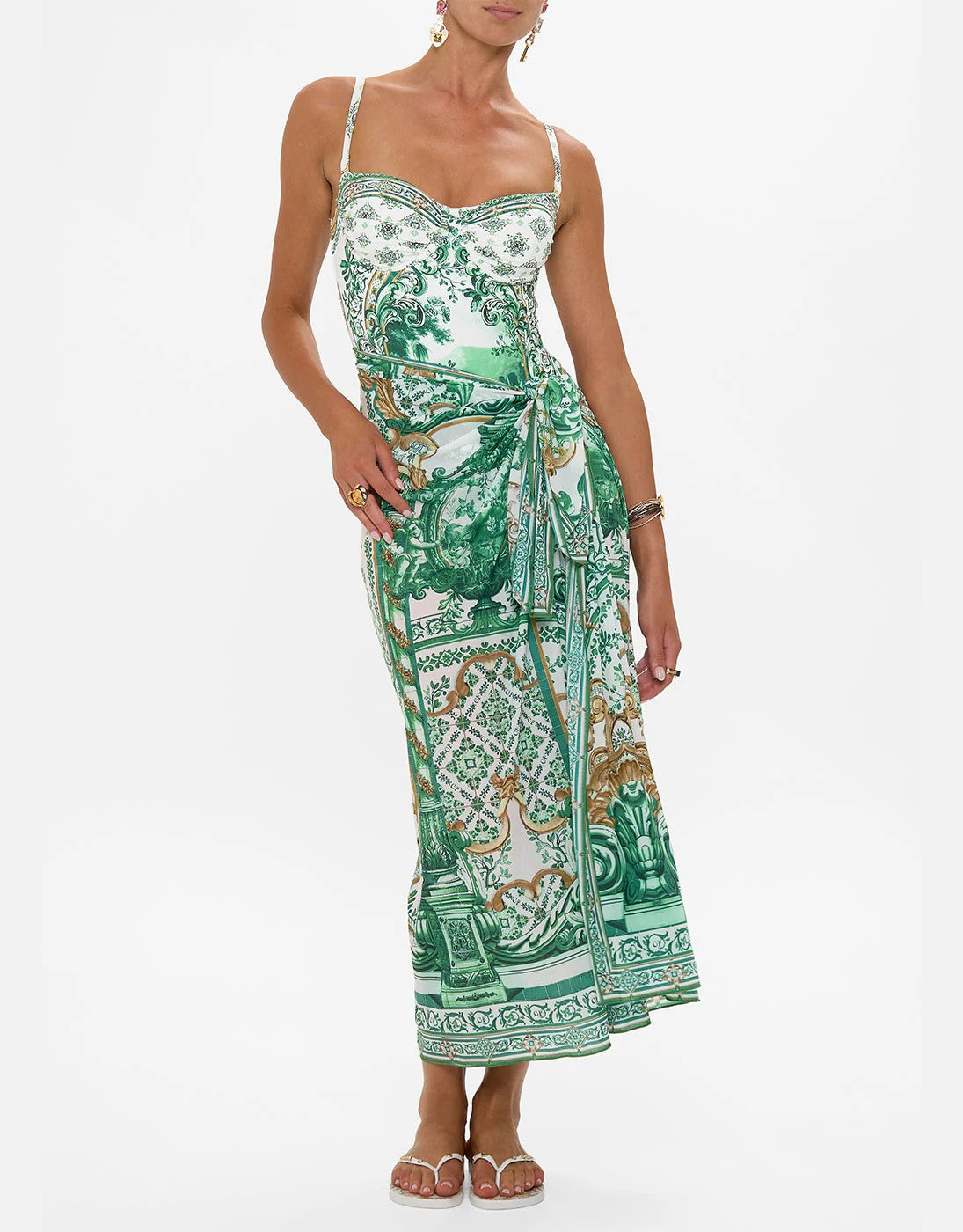 CAMILLA Long Sarong, Corridor of Calm