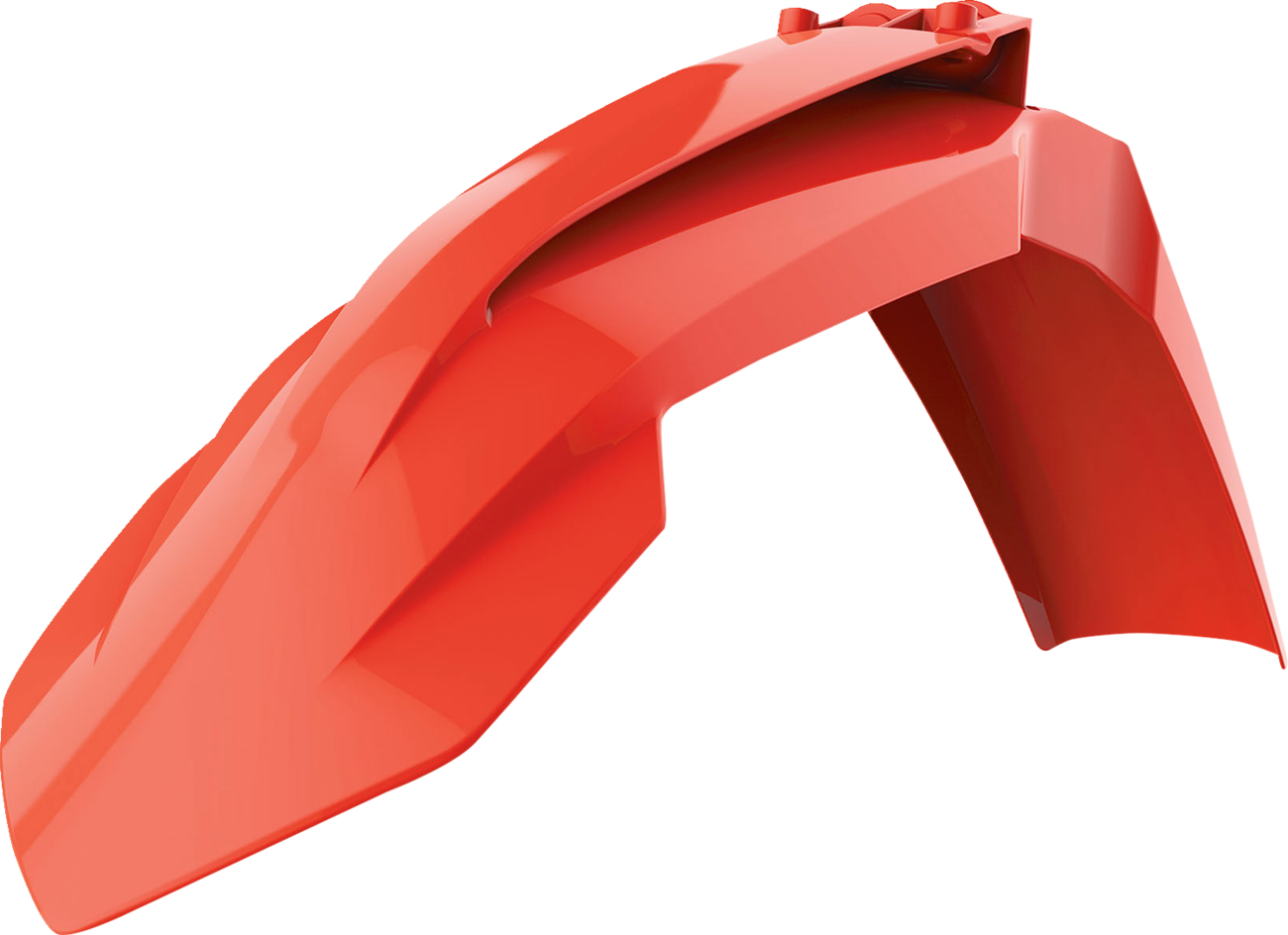 POLISPORT Fender   Front   Fluorescent Orange   KTM