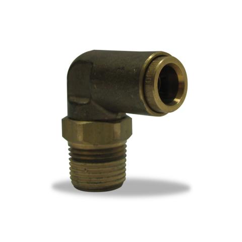 Elite Truck Parts 90 Degree Swvl Elb, Psh Lk, 1/4 X 3/8National Pipe Threadf   ETP PL1369 4C