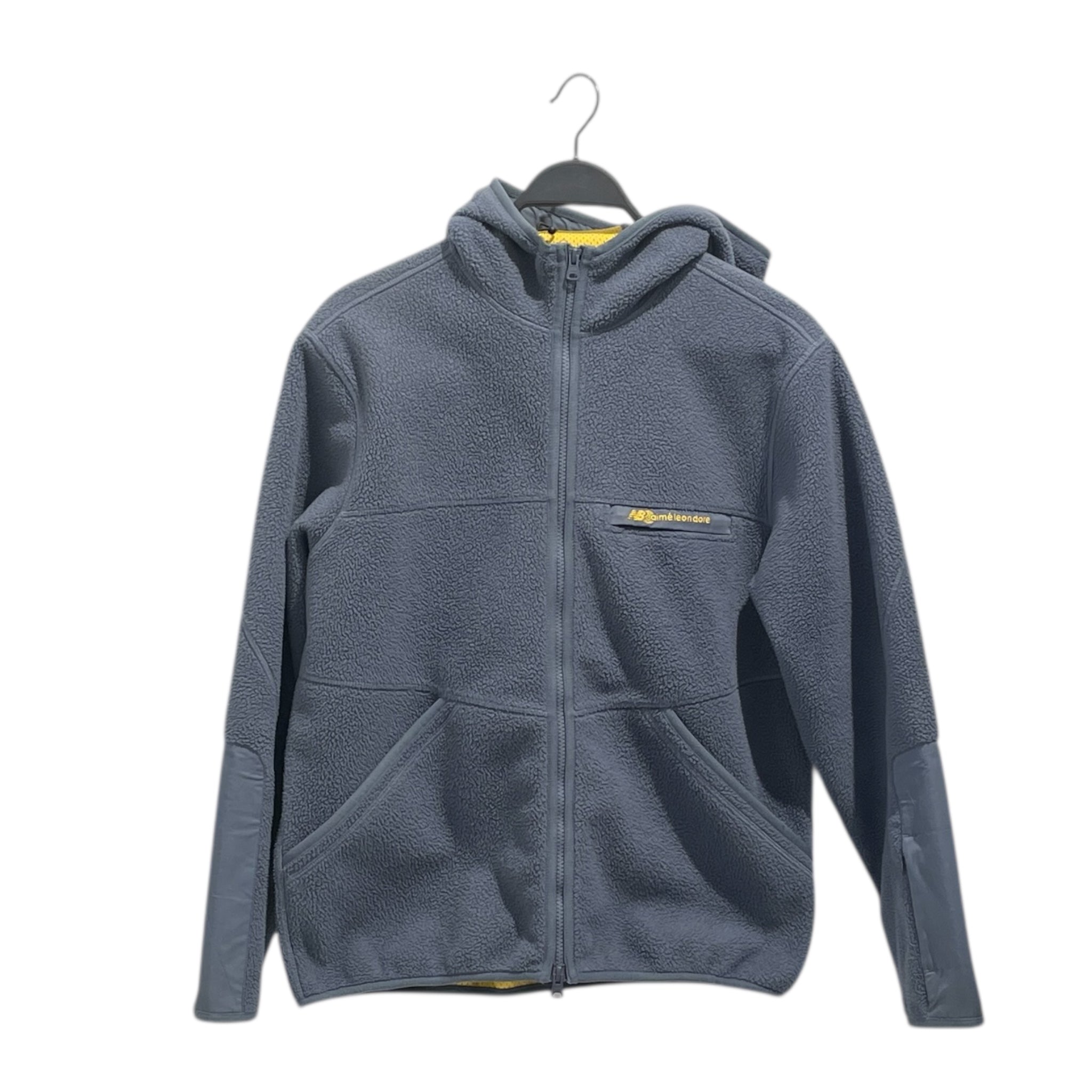 AIME LEON DORE NEW BALANCE Fleece Jkt S Cotton BLU RN 142781