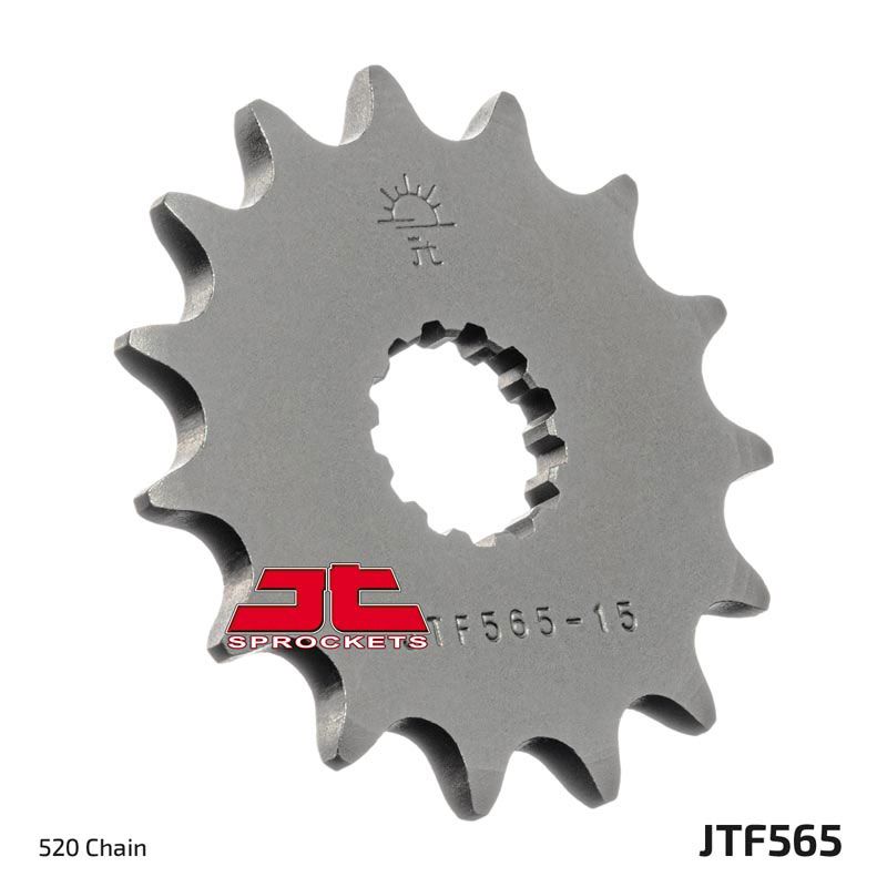 JT Sprockets Front Steel Countershaft Sprocket 15 Tooth 15T 520 Chain For Kawasaki Z650RS ER650 ABS MNF 2022 JTF565.15