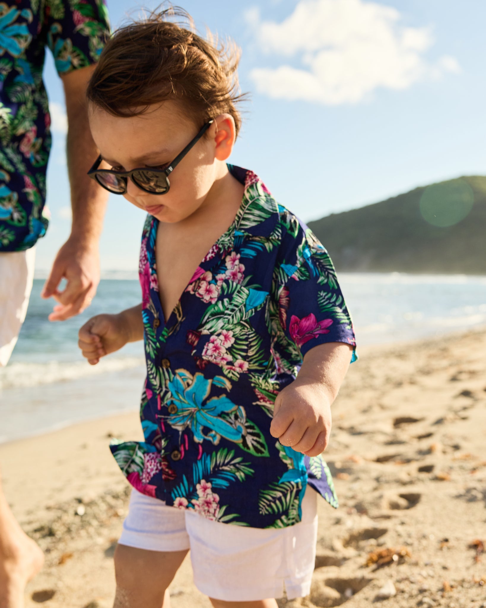 KENNY FLOWERS The Flower Hour   Boys Hawaiian Shirt
