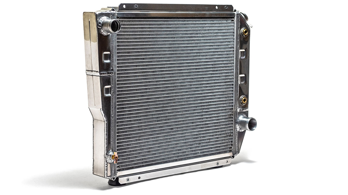 TOMS OFFROAD Tri Flo 4 core Aluminum Early Bronco Radiator   SBF V8
