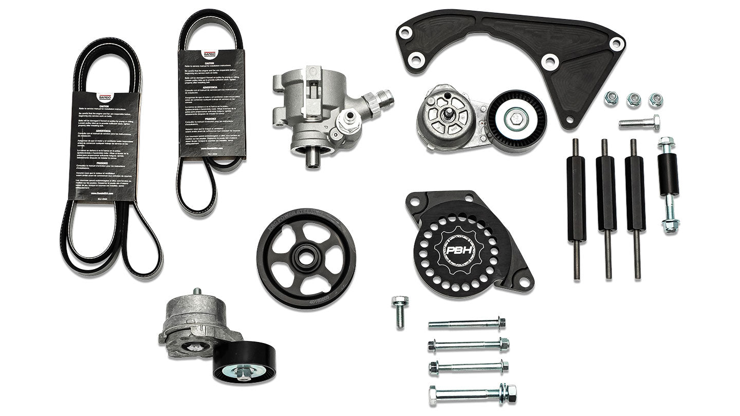 TOMS OFFROAD Front Drive Kit for Early Bronco 5.0L Coyote Conversion non AC