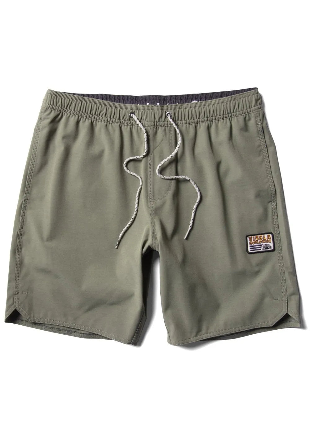 Vissla Mens Boardshorts Solid Sets 17.5" Ecolastic