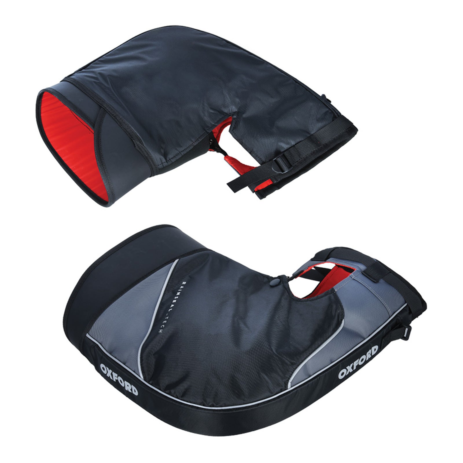 Oxford Handlebar Muffs Rainseal Tech   Black (New)