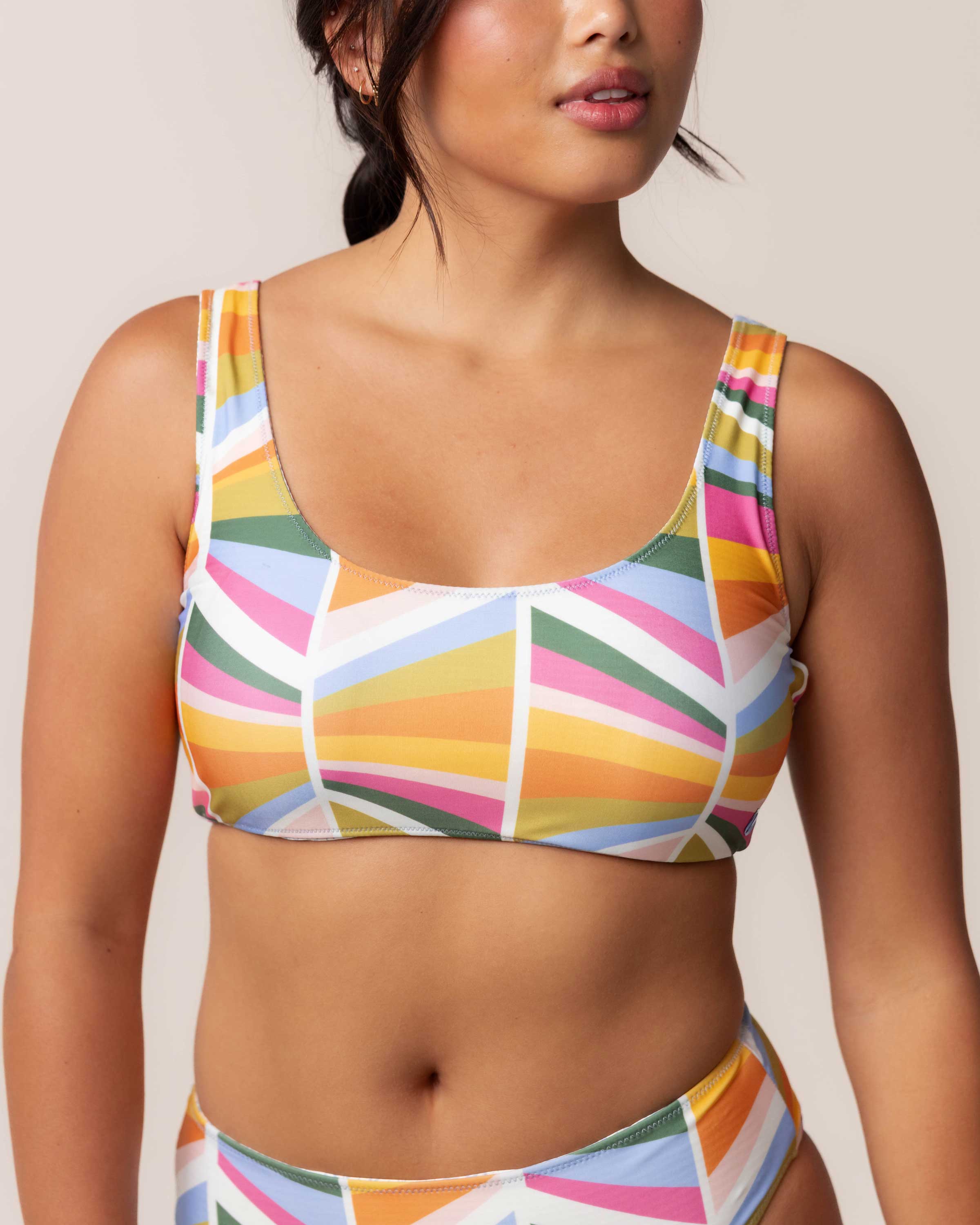 NANI SWIMWEAR Rockpoint 4 Way Reversible Bralette