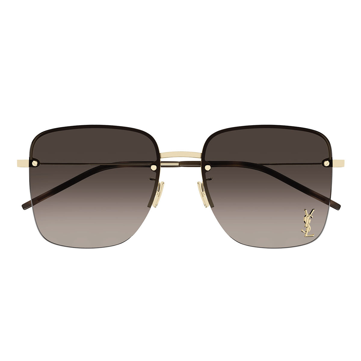 Saint Laurent Occhiali da Sole SL 312 M 008 Oro Marrone Donna