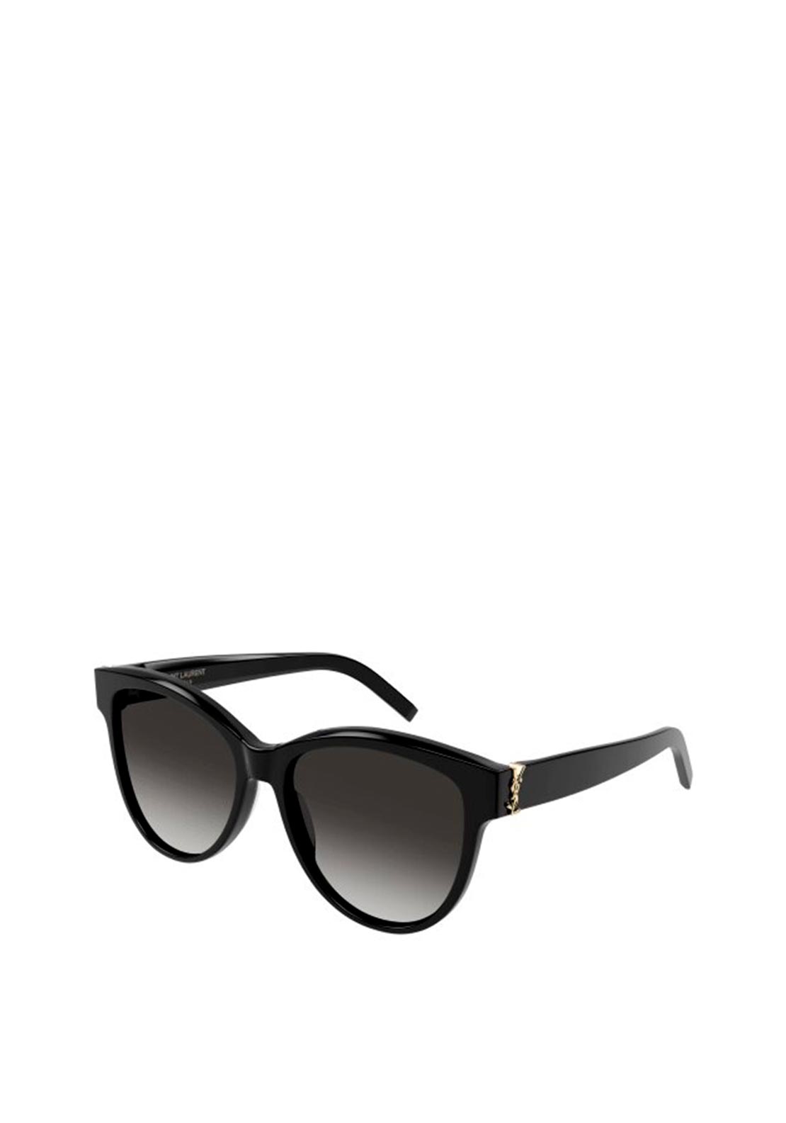 Yves Saint Laurent Ladies Monogram Sunglasses  Black