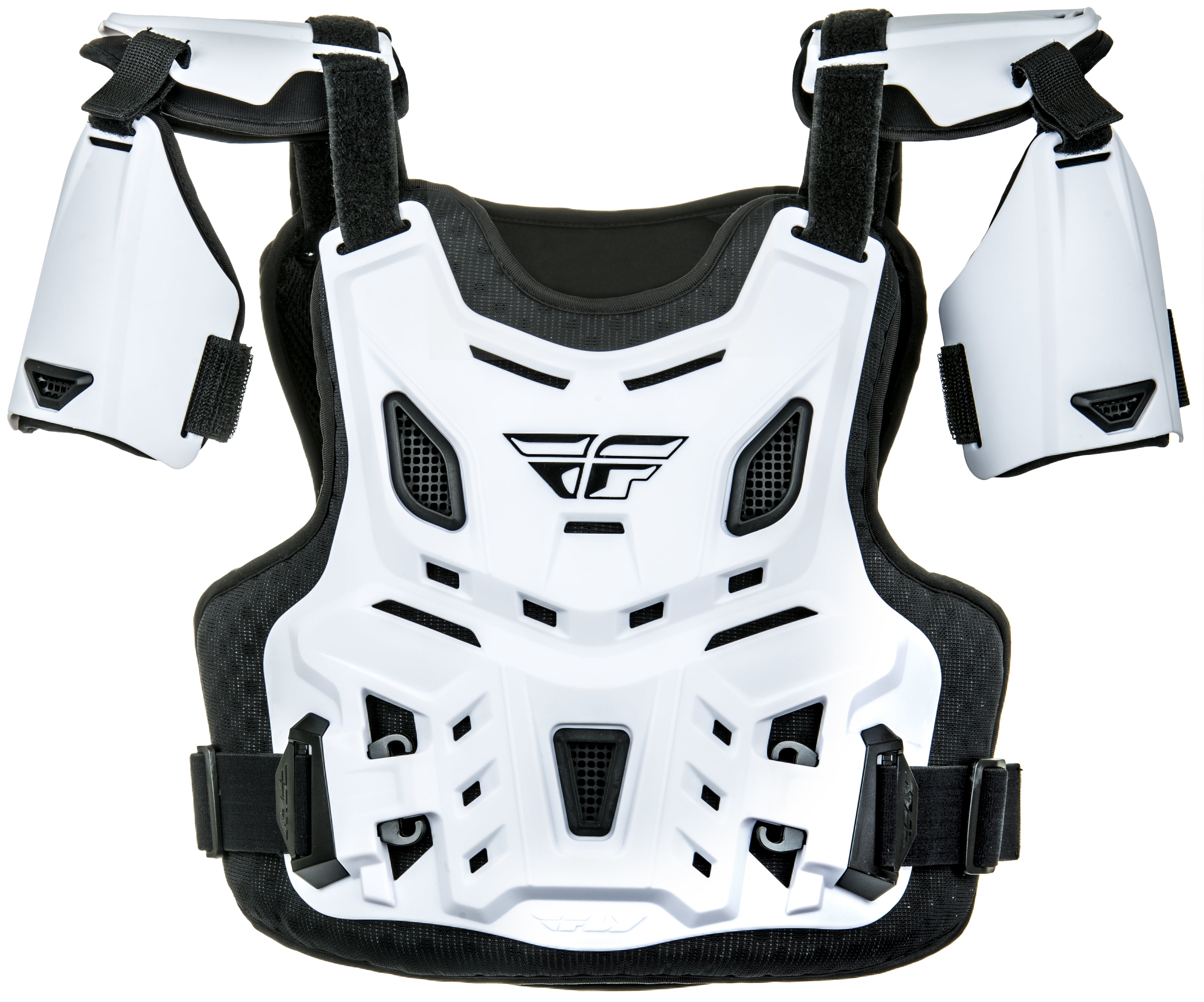 FLY RACING Youth CE Revel Roost Guard   Part Number 36 16065 YTH CE WHT