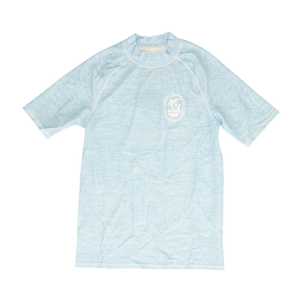 NEXT SUPPLY Blue Solid Swim Top
