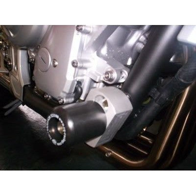 R&G Racing Black Classic Style Crash Protectors For 1997 2005 Yamaha Fazer 1000